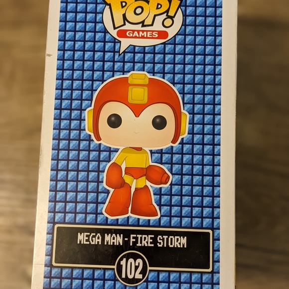 Funko POP! Mega Man-Fire Storm - Picture 4 of 4